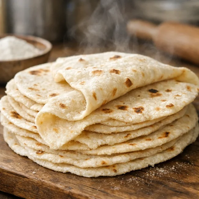 Cassava Flour Tortillas