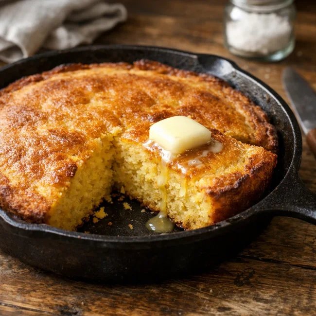 Cast Iron Skillet Cornbread