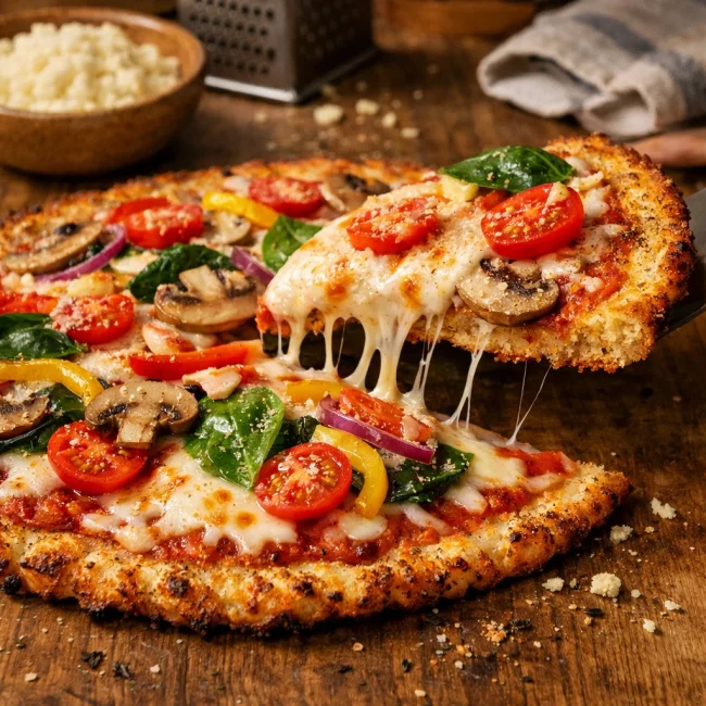 Cauliflower Crust Pizza