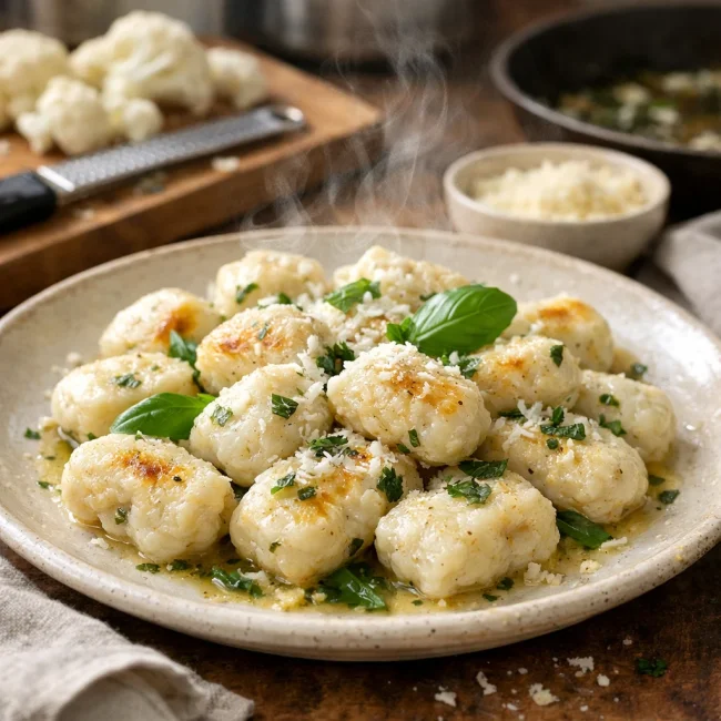 Cauliflower Gnocchi