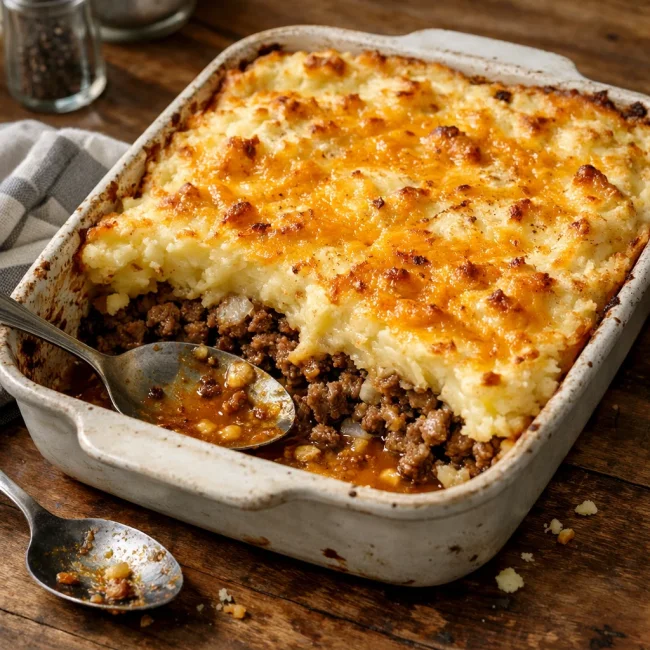 Cheeseburger Shepherd's Pie