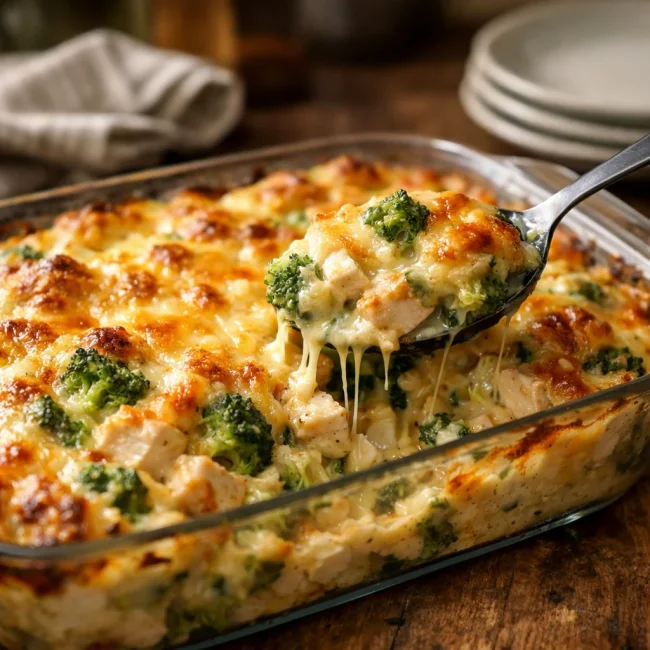 Cheesy Broccoli Chicken Delight