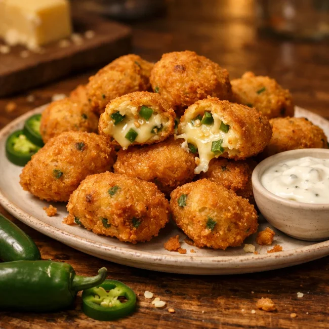 Cheesy Jalapeño Bites