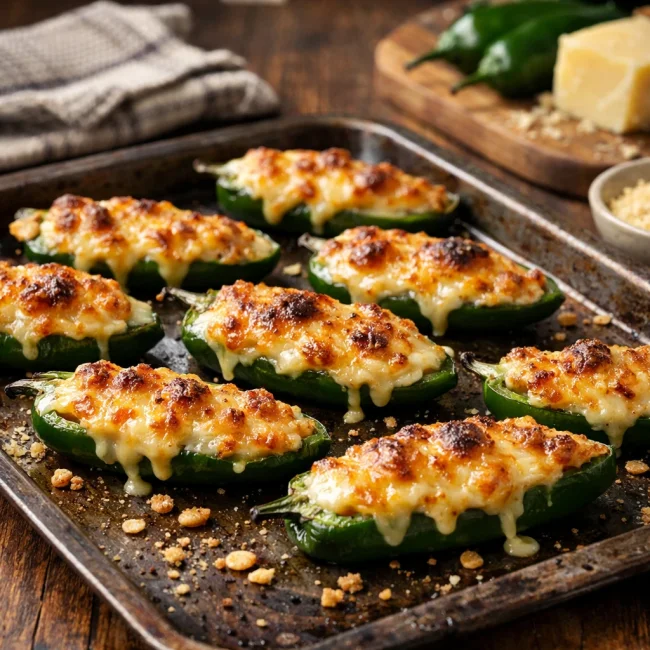 Cheesy Jalapeño Poppers