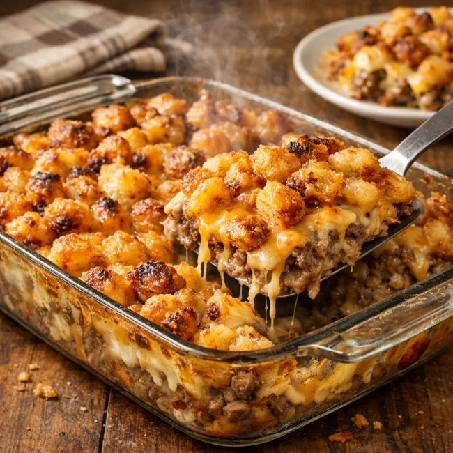 Cheesy Potato Crisp Bake