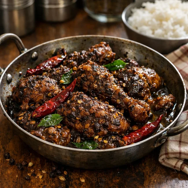 Chettinad Pepper Chicken