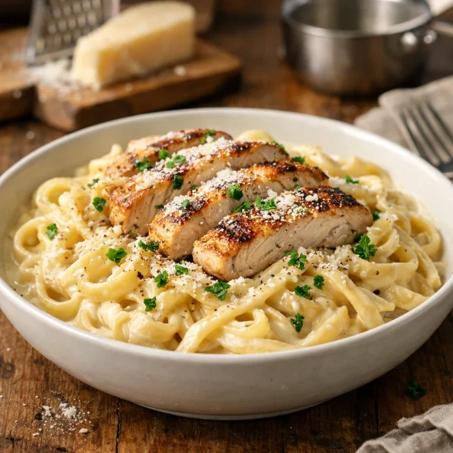 Chicken Alfredo Pasta