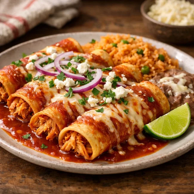Chicken Enchiladas