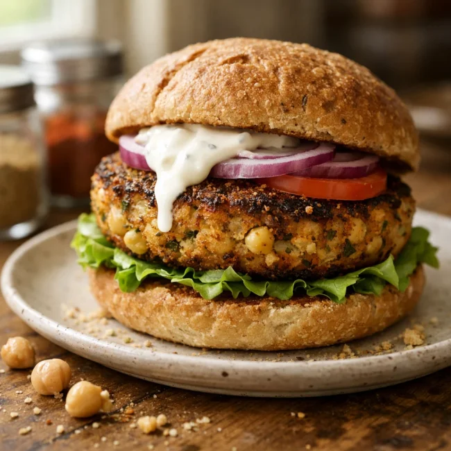 Chickpea Burgers