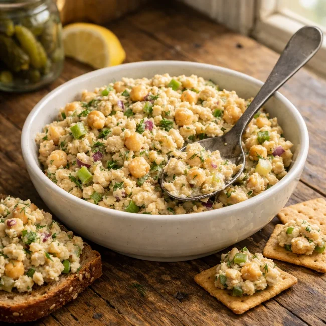 Chickpea 'Tuna' Salad