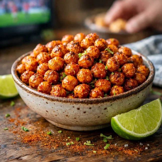 Chili Lime Chickpeas