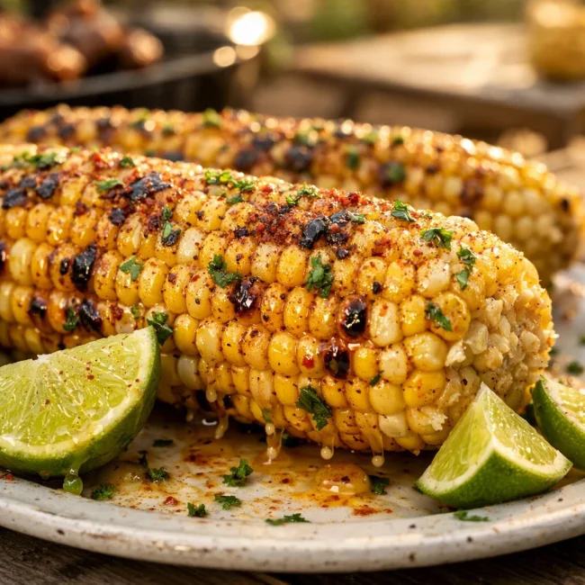 Chili-Lime Corn on the Cob
