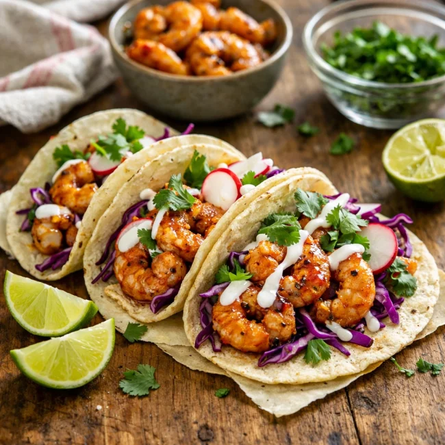 Chili Lime Shrimp Tacos