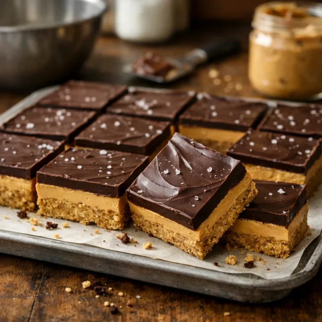 Choco-Peanut Butter Delight Bars