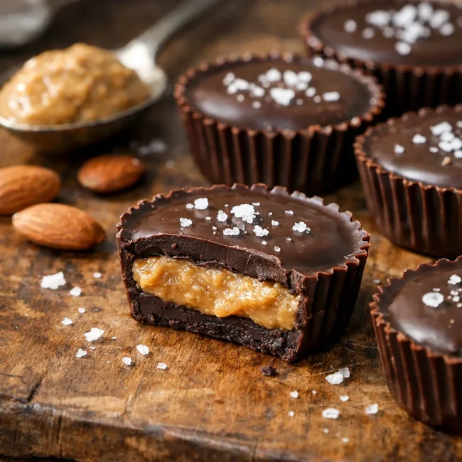 Chocolate Almond Butter Cups
