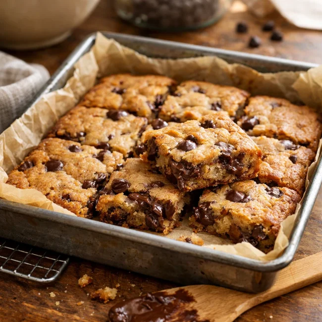 Chocolate Chip Cookie Bars