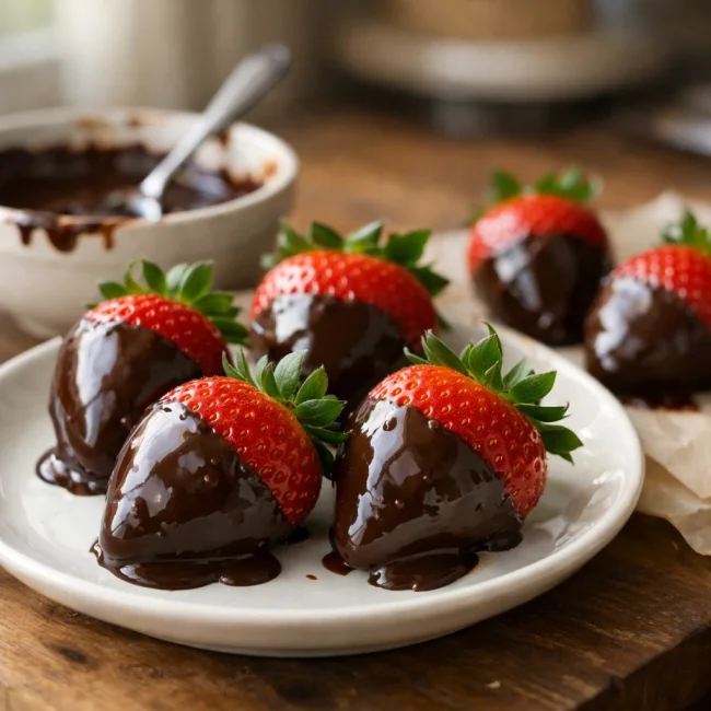 Chocolate Delight Strawberries