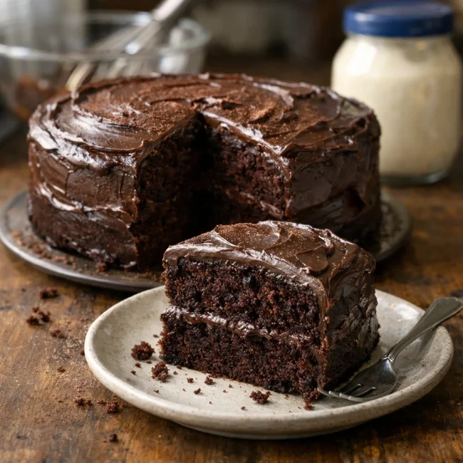 Chocolate Mayonnaise Cake