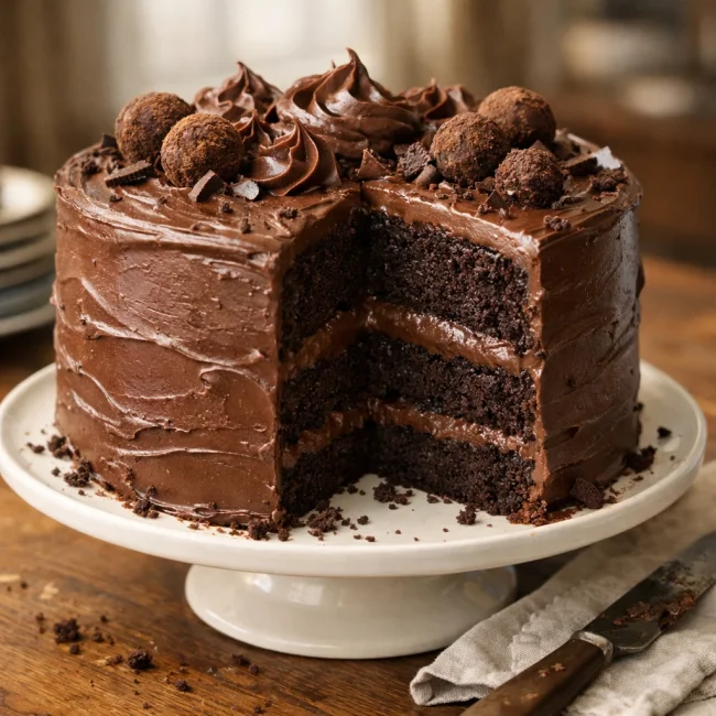 Chocolate Truffle Cake