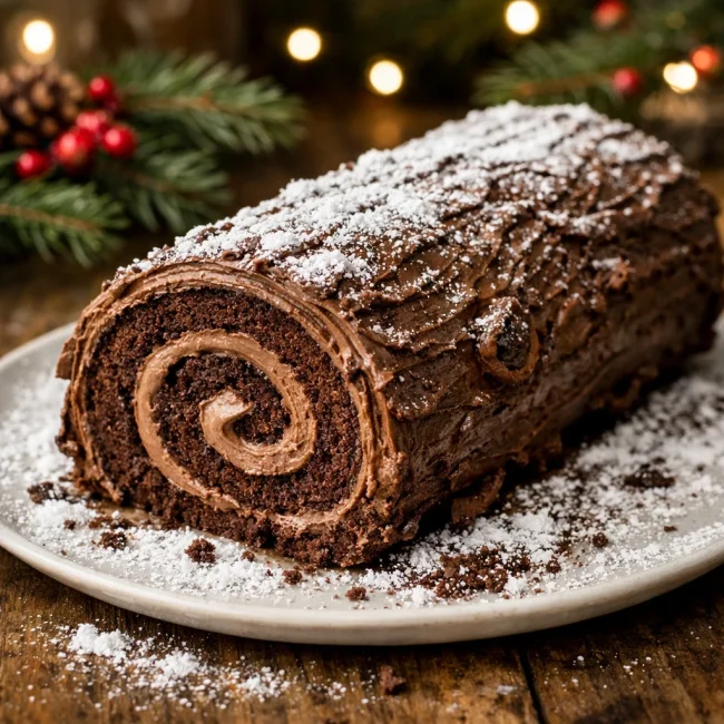 Chocolate Yule Log