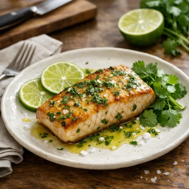 Cilantro Lime Infused Mahi Mahi
