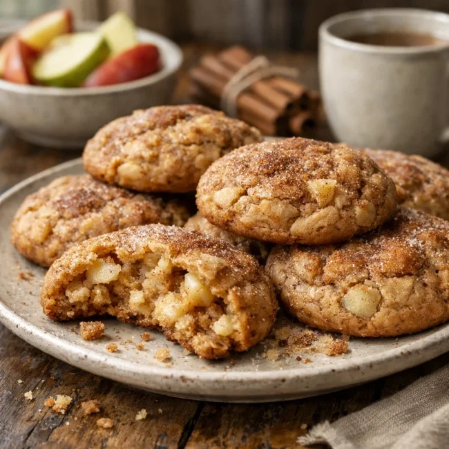 Cinnamon Apple Cookies
