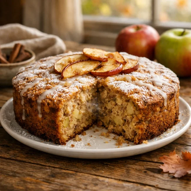 Cinnamon Apple Spice Cake