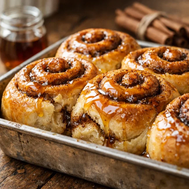 Cinnamon Maple Delight Rolls