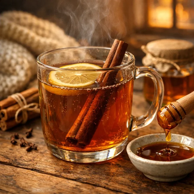 Cinnamon Maple Hot Toddy