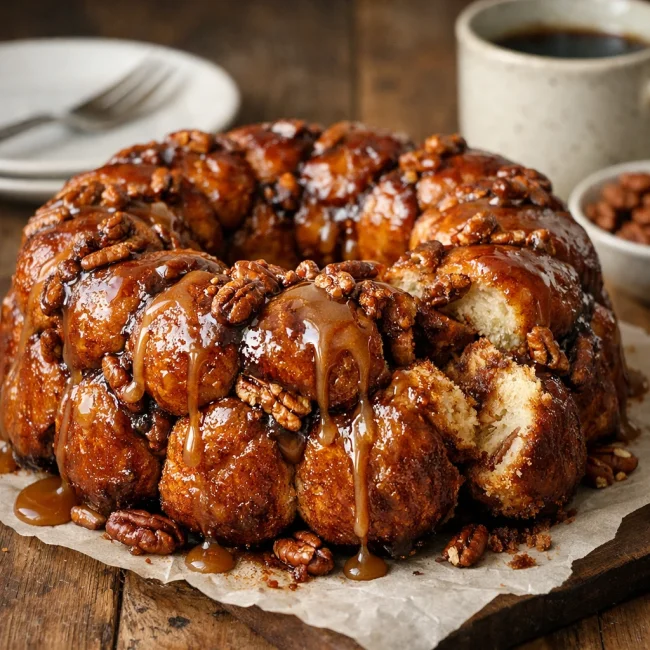 Cinnamon Pecan Monkey Bread