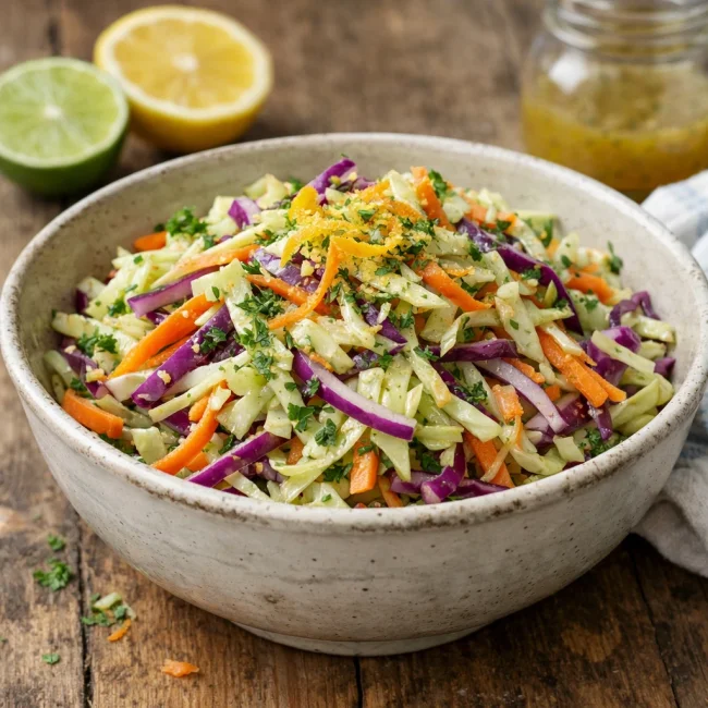 Citrus & Herb Coleslaw