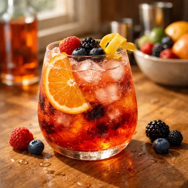 Citrus Berry Aperol Twist