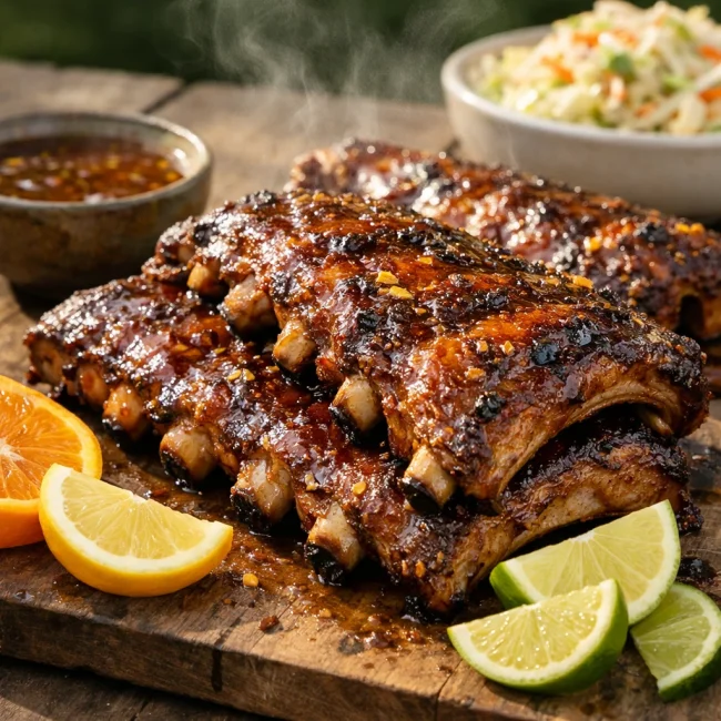 Citrus Glazed Baby Back Ribs