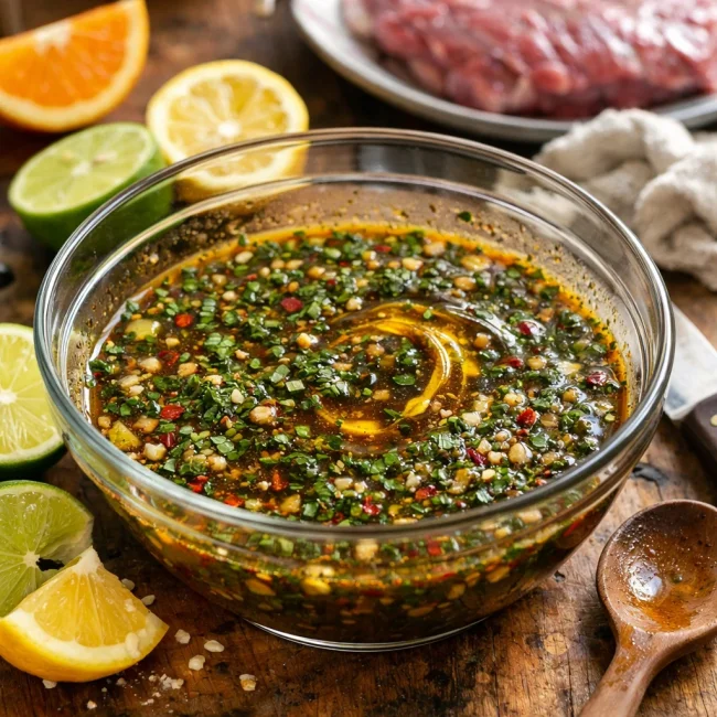 Citrus Herb Carne Asada Marinade