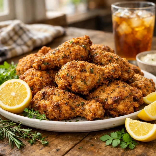 Citrus Herb Fried Chicken