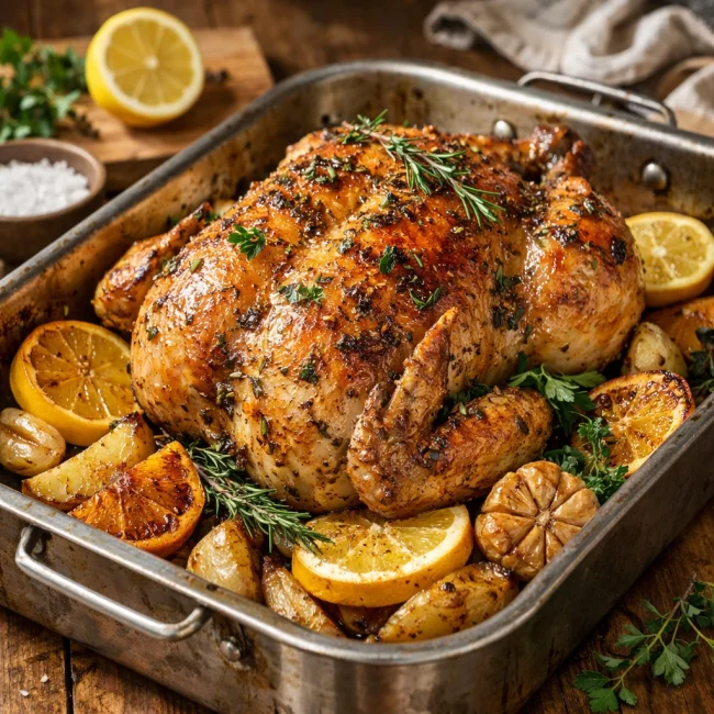 Citrus Herb Roasted Chicken