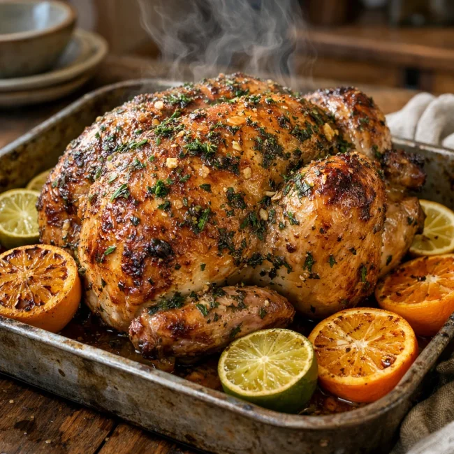 Citrus Herb Rotisserie Chicken