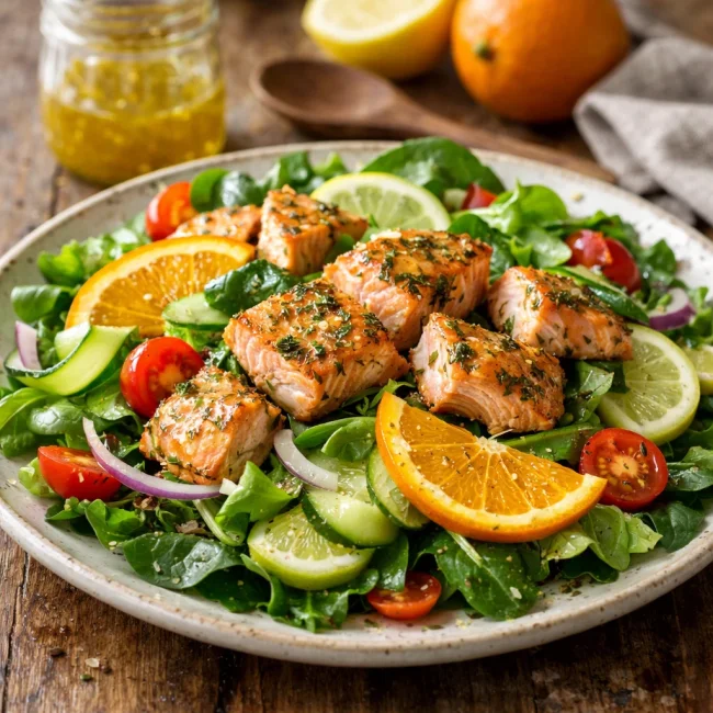 Citrus Herb Salmon Salad