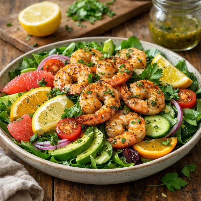 Citrus Herb Shrimp Salad