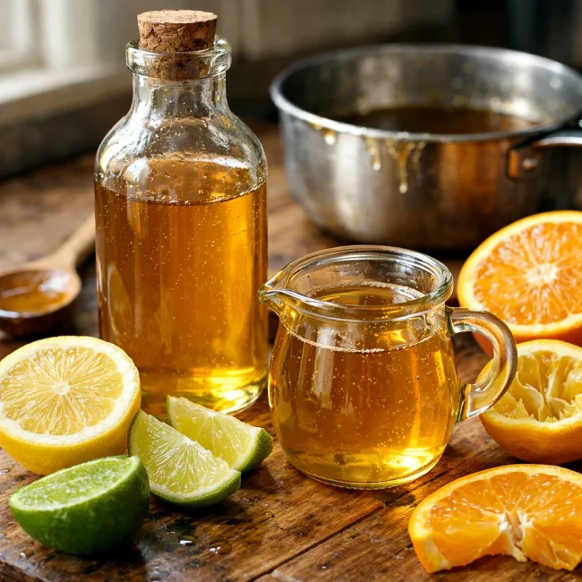 Citrus-Infused Simple Syrup