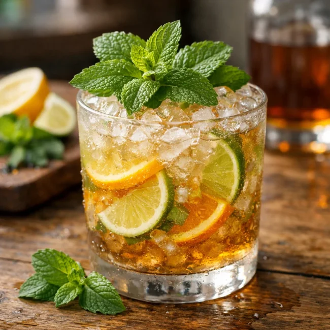 Citrus Mint Julep Twist