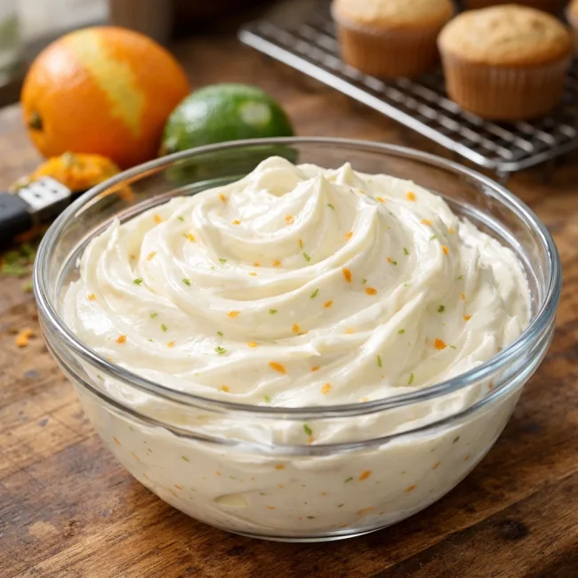 Citrus Zest Cream Cheese Frosting