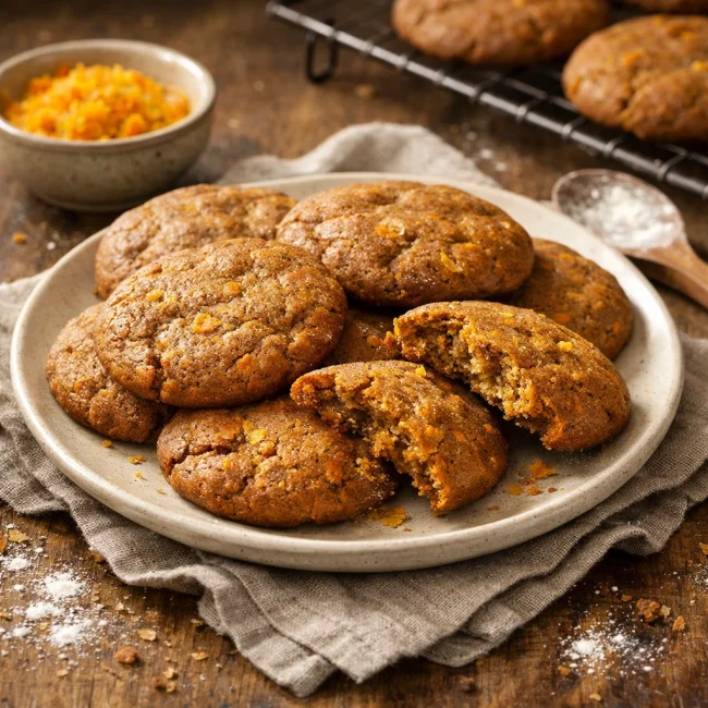 Citrus Zest Gingerbread Cookies