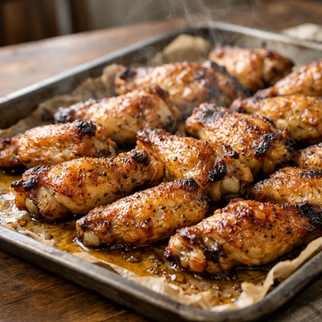 Classic Baked Chicken Wings
