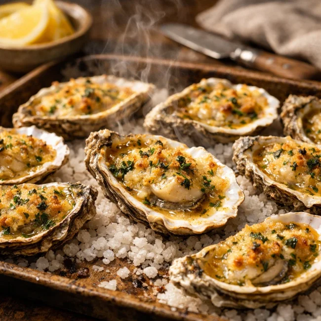 Classic Baked Oysters