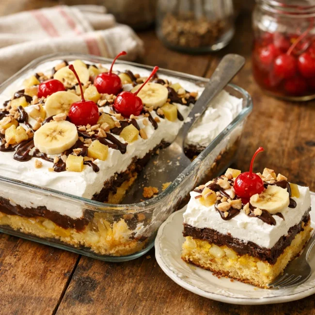 Classic Banana Split Delight