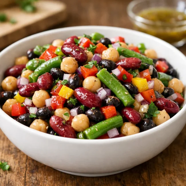 Classic Bean Medley Salad