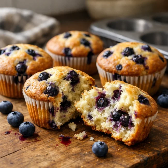 Classic Blueberry Muffins