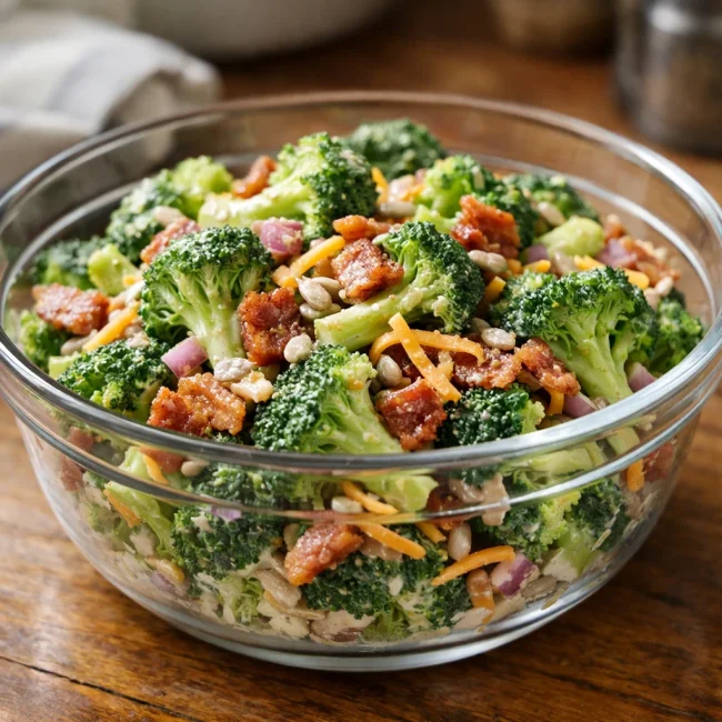 Classic Broccoli Bacon Salad