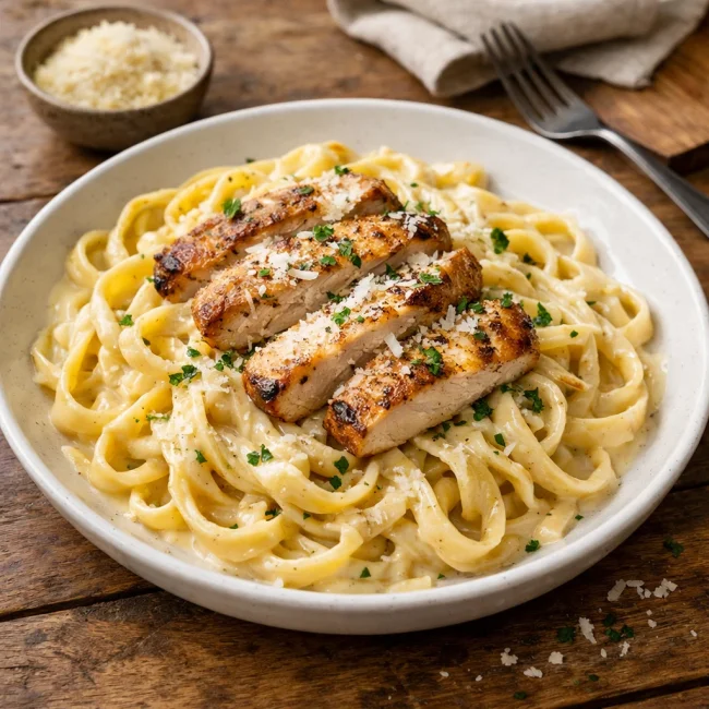 Classic Chicken Fettuccine